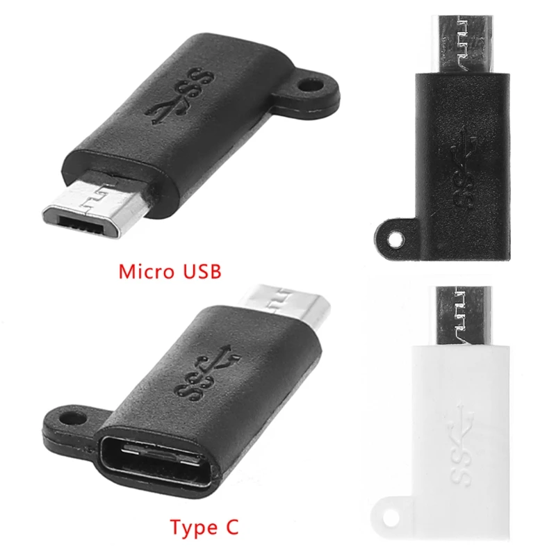 usb phone converter Micro USB 2.0 Type B Male To USB 3.1 Type C Female Data Charge Converter Adapter power converter for cell phone