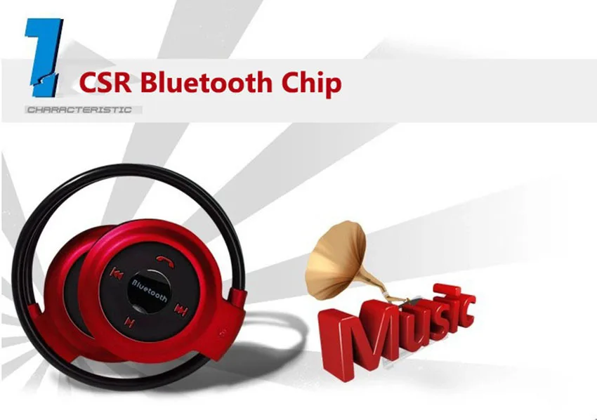 Беспроводные наушники Mini-503, bluetooth-наушники, спортивные наушники, динамическая музыка, гарнитура для отдыха, поддержка TF SD карты памяти с микрофоном