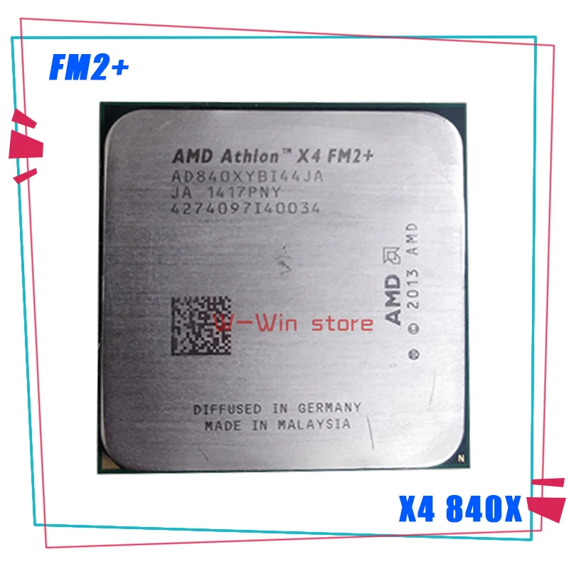 AMD Athlon X4 840 3 1 ГГц четырехъядерный процессор AD840XYBI44JA разъем FM2 +|Процессоры| |
