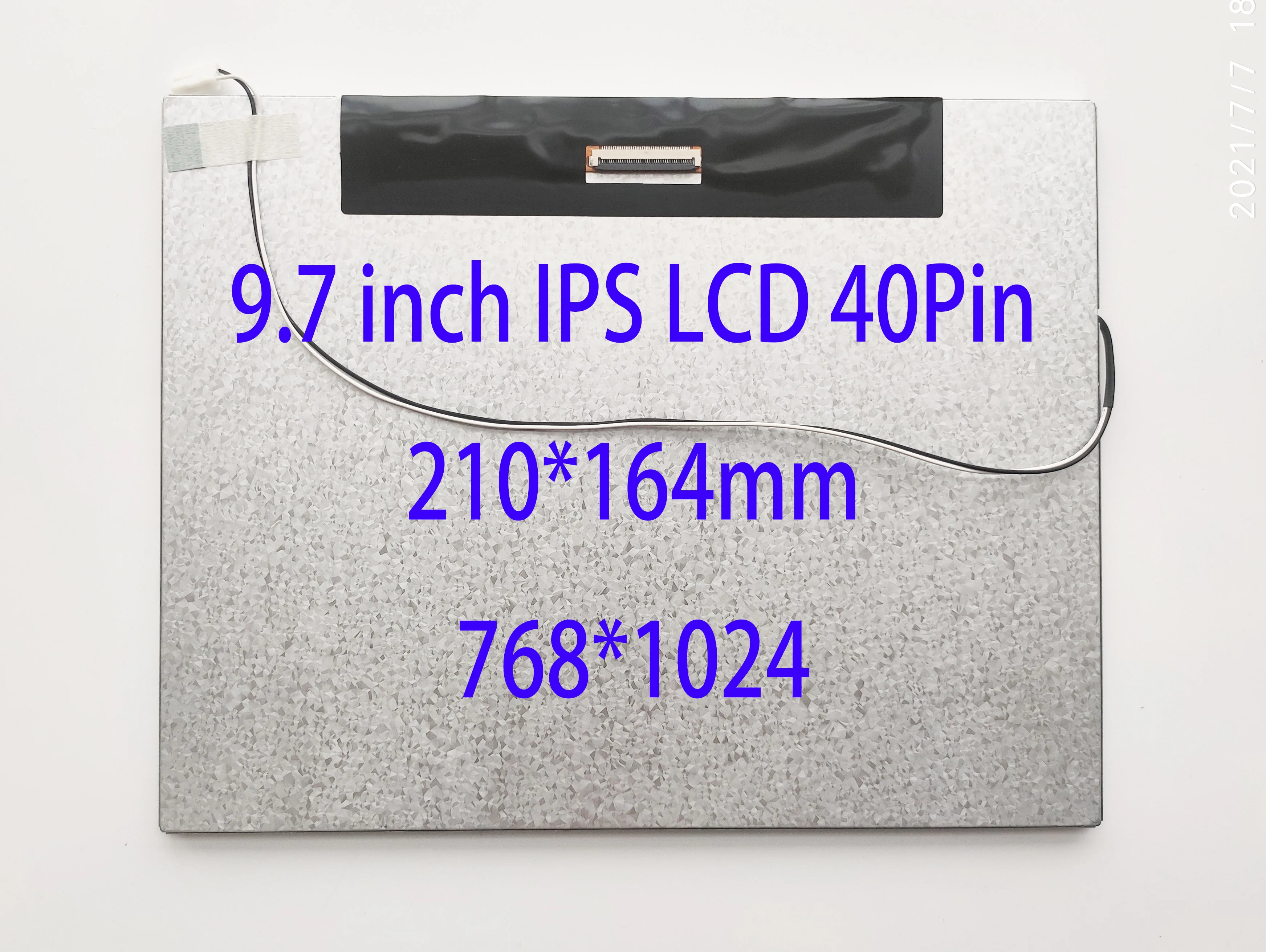 vertical ips tela lcd para o rádio do carro 1024*768 wd097 kl097