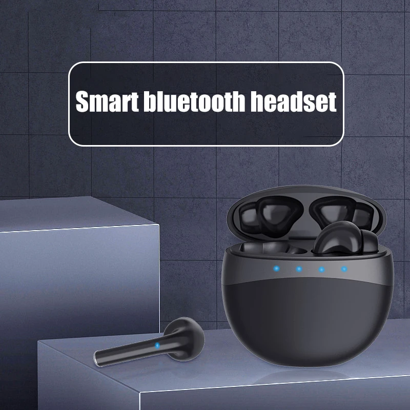 TWS Bluetooth Wireless Headphones Bass Headset Touch Control Sport Earbuds Stereo Earphone For iPhone Xiaomi Android Smart Phone