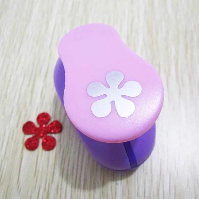 1 inch flower shape punch craft bloom hole puncher For scrapbooking Kids scrapbook paper cutter Embossing petal sharper scrapbook punches