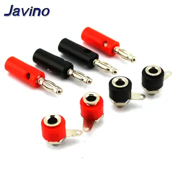 

1set Male And Female 4mm Banana Plug Male And Female To Insert Connector Banana Pin DIY Model Parts