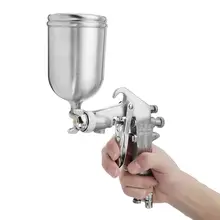 Professional Feed 400ML 1.5mm Spray G un Paint Sprayer brush Set Stainless Steel Nozzle Auto Cars Painting For Spot Rep