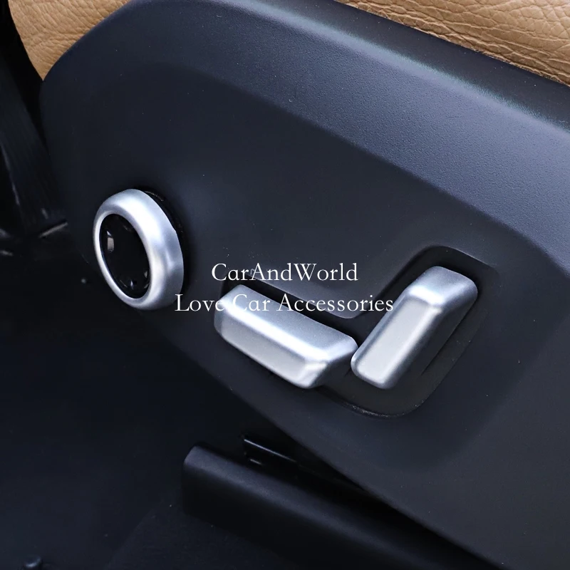 Для Volvo XC40 2017 2020 настраиваемая кнопка переключения переднего сиденья рамка