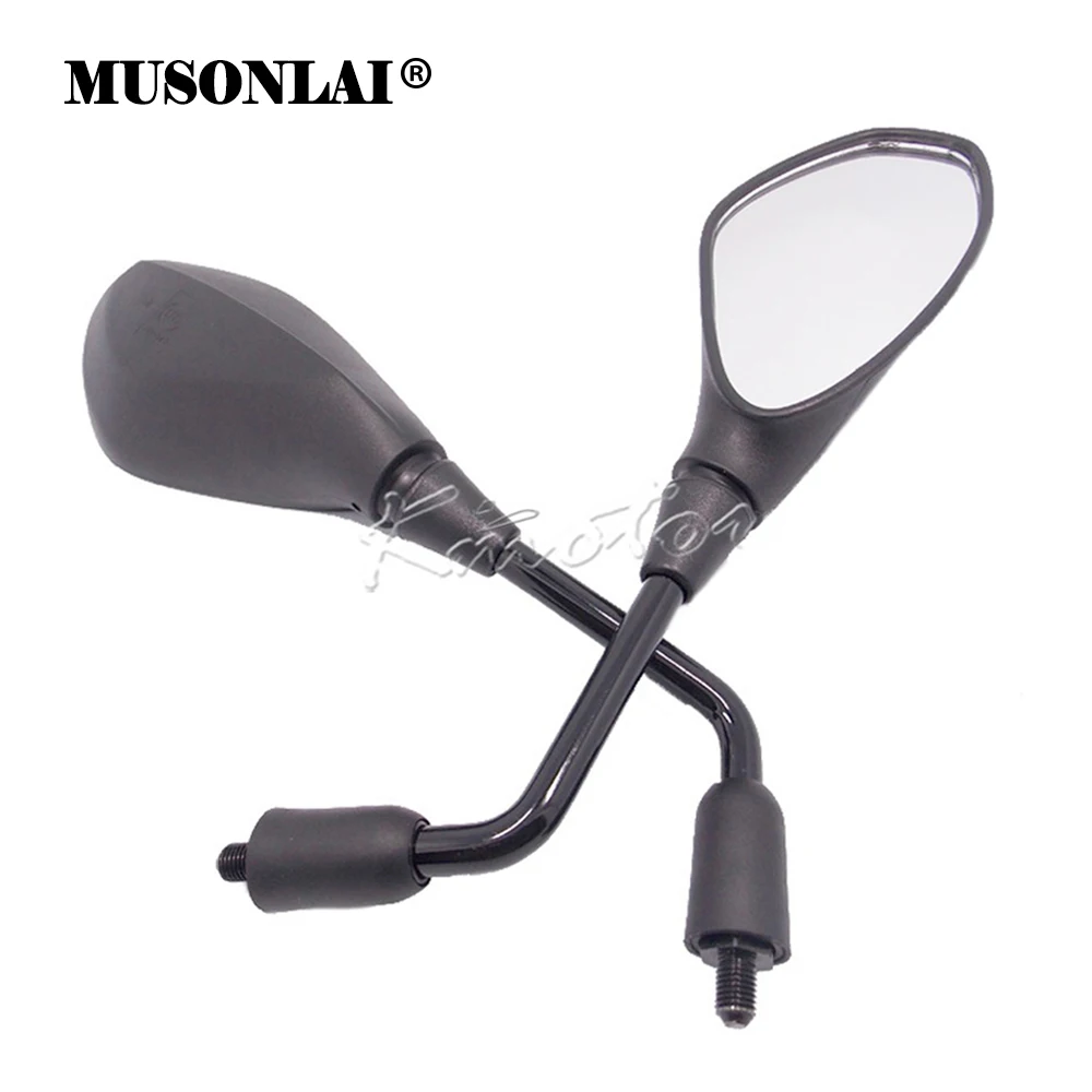 Мотоциклетные зеркала для BMW F800GS F650GS F800R 2008-2011 Aprilia Tuono SL750 2006-2010 черное зеркало