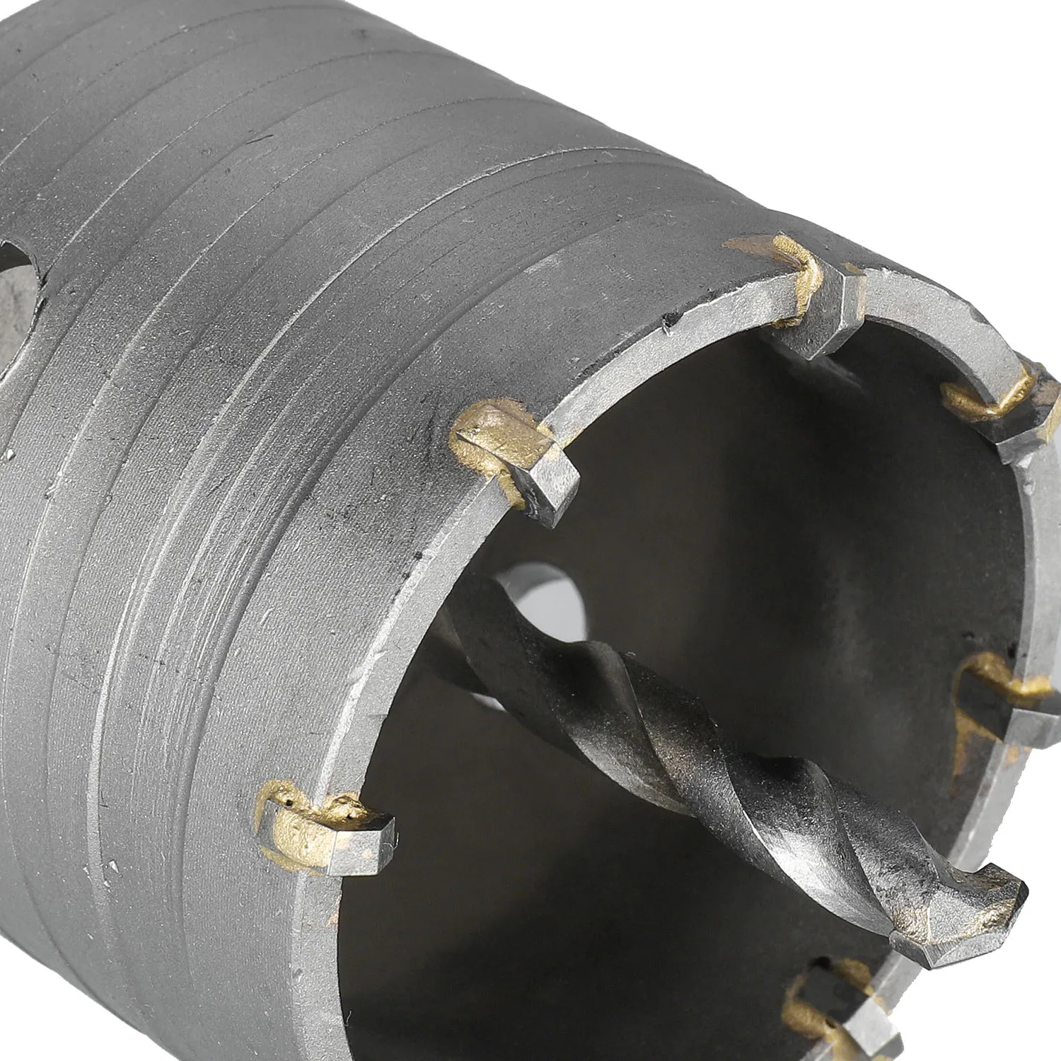 

65mm+80mmWall Hole Saw Core Drill Bit+110mm Rod Round Shank For Cement Bricks Center Handle Wrench Set For Concrete Cement Stone