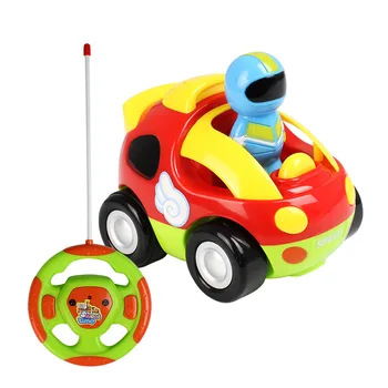 

Wireless Remote Control Children's Toy Car with Light And Music Engine Sound Two-Way Cartoon Remote Control Car