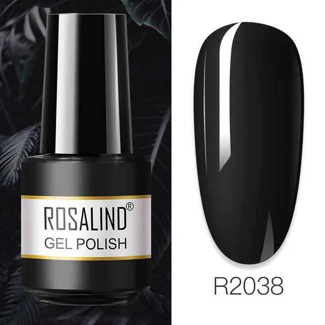 ROSALIND Primer Top Base Coat 7ML Gel Nail Polish For Manicure Long Lasting Nail Art Salon Gel Varnish UV LED Color Gel Polish RAR2038