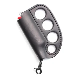 Étui en cuir de rangement pour Camping en plein air, porte clés de combat Portable et polyvalent 