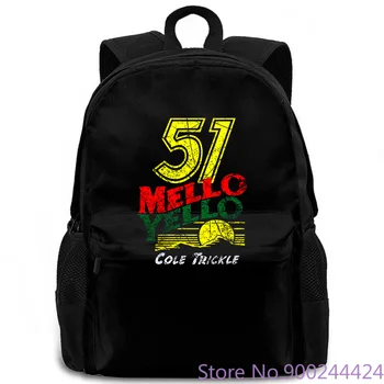 

51 Mello Yello - Days of Thunder Black Brand Male Basic women men backpack laptop travel school adult student