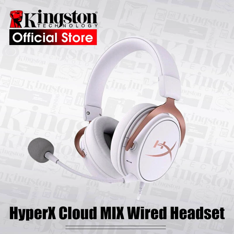 Groot universum ongebruikt leiderschap Kingston HyperX Cloud MIX Cable Portable bluetooth headset Built in mic and  a detachable boom mic gaming headset For PC PS4 Xbox|Bluetooth Earphones &  Headphones| - AliExpress