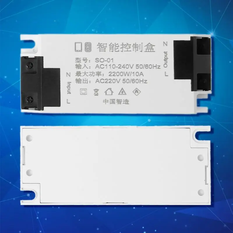 AC 110-240 В 10 А 2200 Вт Смарт Bluetooth приложение дистанционное управление беспроводной ВКЛ/выключатель управления Лер для Светодиодный светильник вентилятор смартфонов