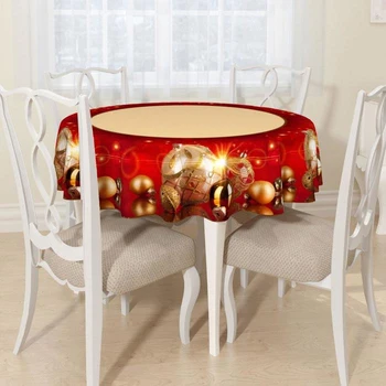 

Round tablecloth rice. 07 145х145 cm, gabardine, polyethylene 100% 5212800