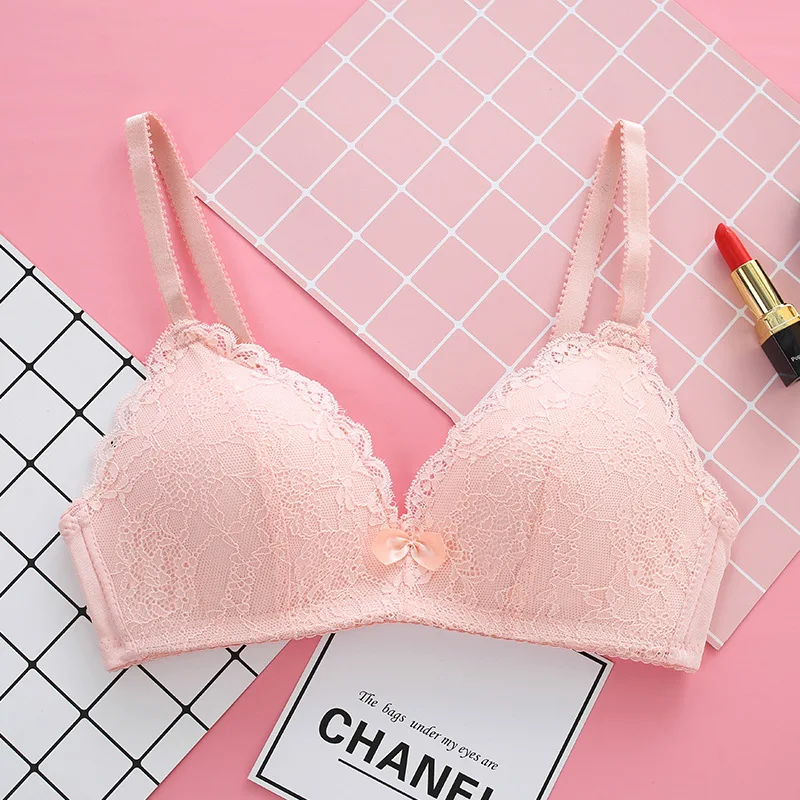 Women Multi Color Sexy Underwear Seamless Bras Thin Push Up Lingerie Wireless Brassiere ABC Cup Big Top Bralette Girl Fashion 2