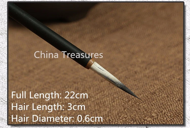 Escova para a Pintura Lote Magro Escova Linha Tradicional Chinesa mo bi 3 Pçs - 3 High Quality Material escolar e de escritório
