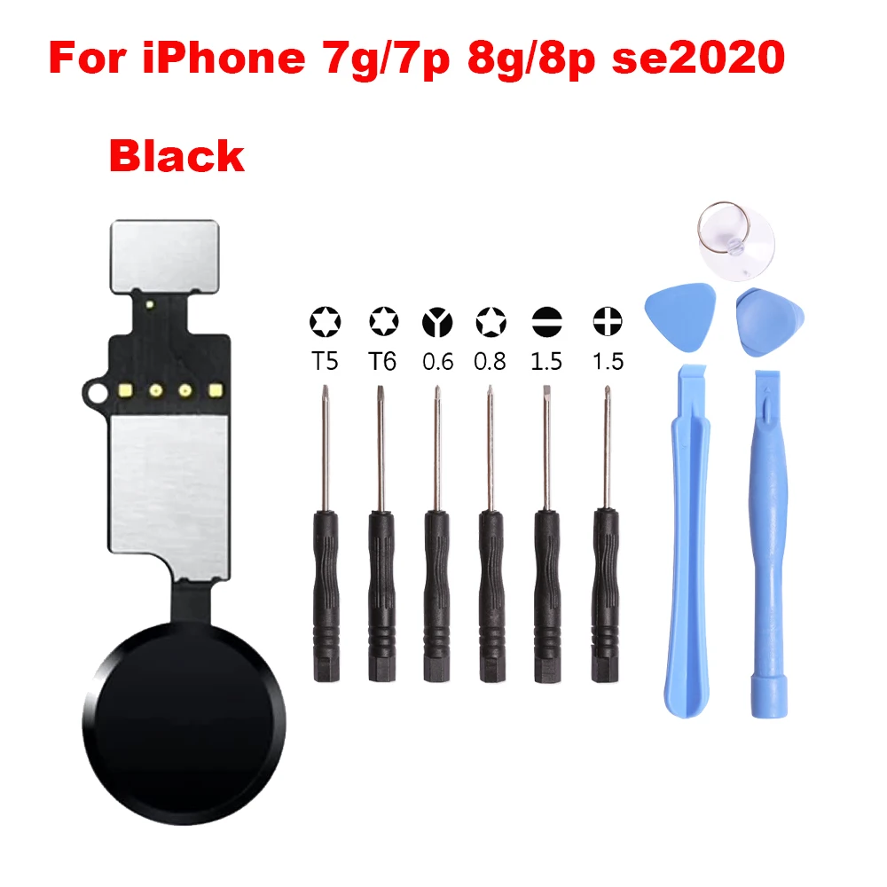 1pcs Home Button Flex Cable Home Flex Assembly For iPhone 7 8 Se2020
