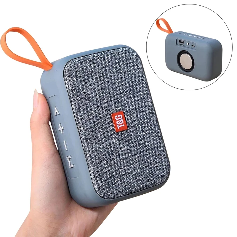 Minibarra de sonido inalámbrica para interiores y exteriores, altavoz Portátil con Bluetooth, Subwoofer de alta fidelidad, compatible con tarjeta TF, Radio FM y Aux