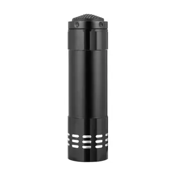 

Premium Bright Light Stable Power Supply Outdoor Mini Aluminum Portable Ultra Blacklight 9 LED Flashlight Torch Light Lamp