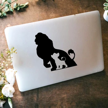 

Cute Lion Laptop Sticker For laptop 15 13 Laptop Skin decoration