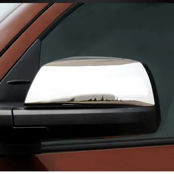

AFor Toyota Tundra Crew Max 08-15 Sequoia ABS Polish Chrome Side Rearview Mirror Cover Trim Sticker 2pcs/set