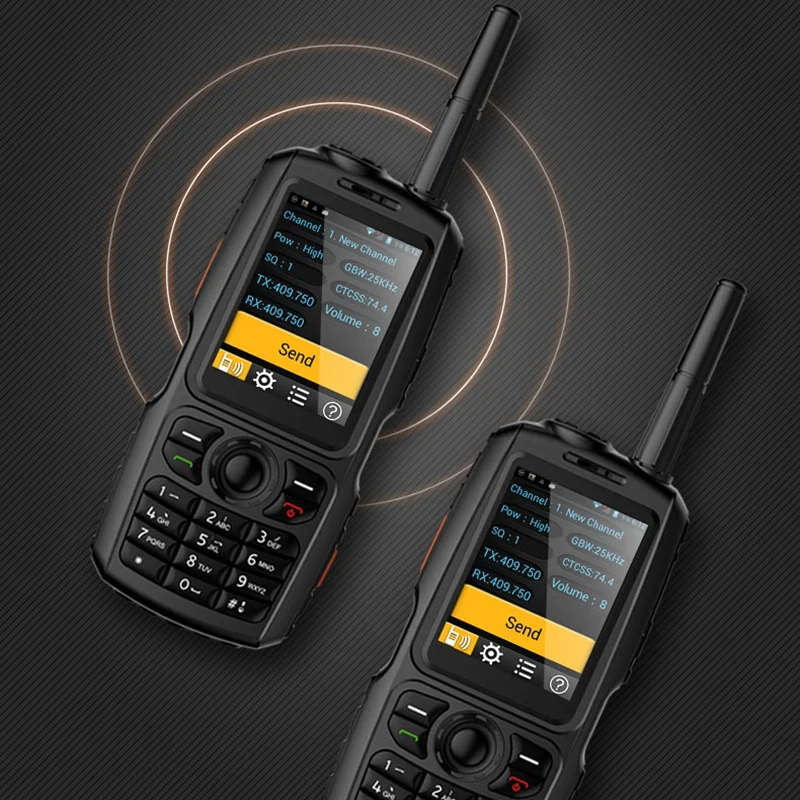 A18 IP68 Водонепроницаемый gps WCDMA GSM смартфон с двумя картами Zello мобильный телефон UHF 400-470 PTT рация телефон 3800 мАч