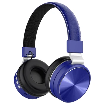 

Head-Mounted Wireless Bluetooth Headset Card Instert FM Stereo Bass Mobile Phone Bluetooth Earphones HM-02 Earphones