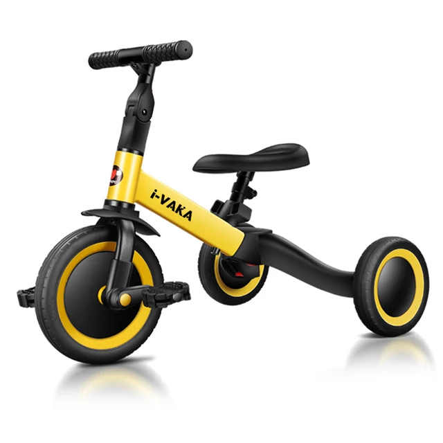 Doki Toy Kick Scooter Children 3 Wheel Adjustable Height Tricycle Ride Baby Walker Balance Bike Sports Kids Toys Birthday Gift 3