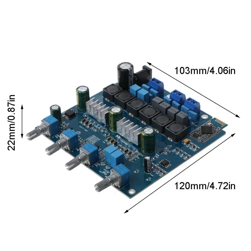 TPA3116 2,1 20WX2+ 100 Вт Bluetooth класса D усилитель высокой мощности завершенная плата