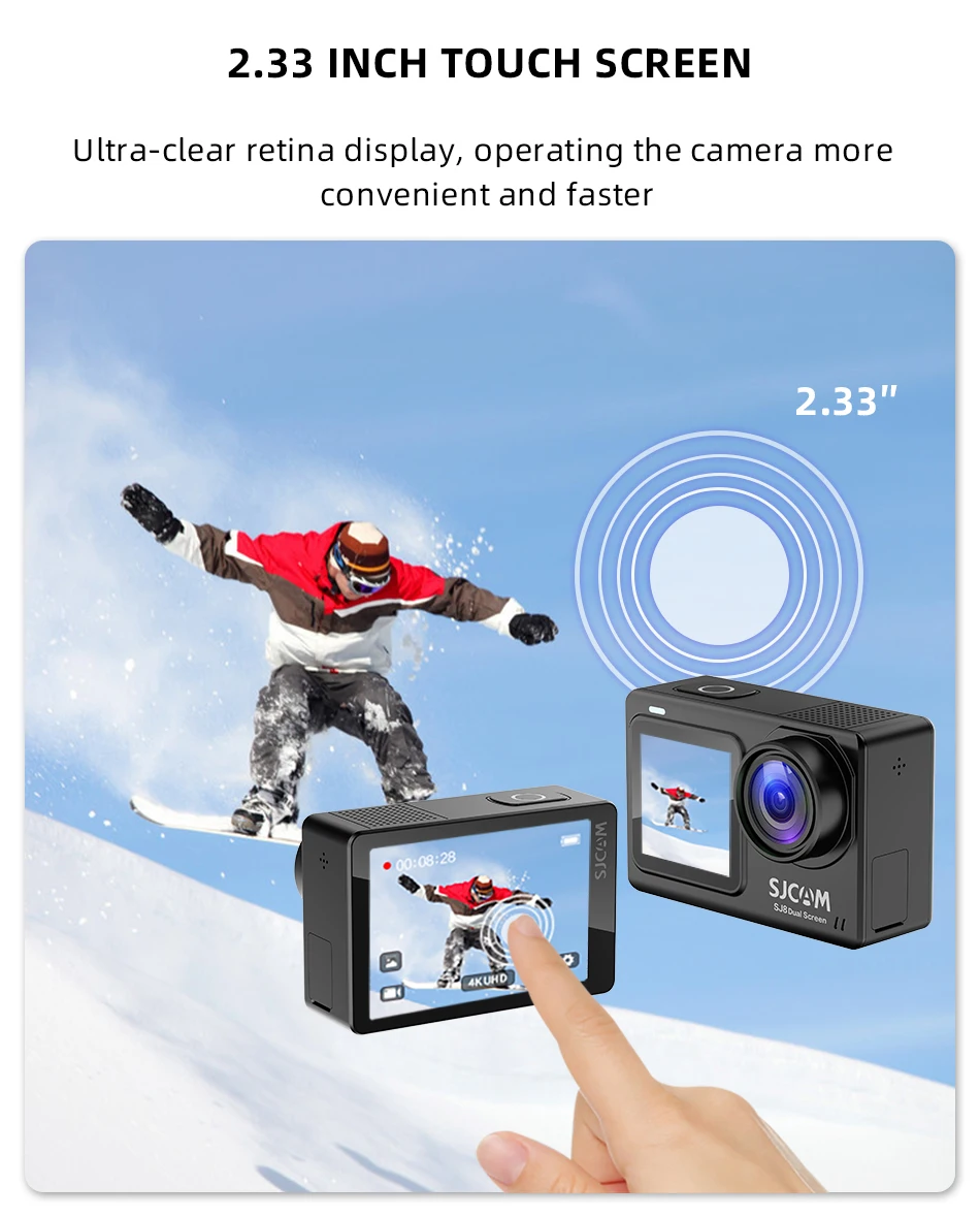 SJCAM SJ8 Dual Screen Action Camera Price in Bangladesh ShopZ BD