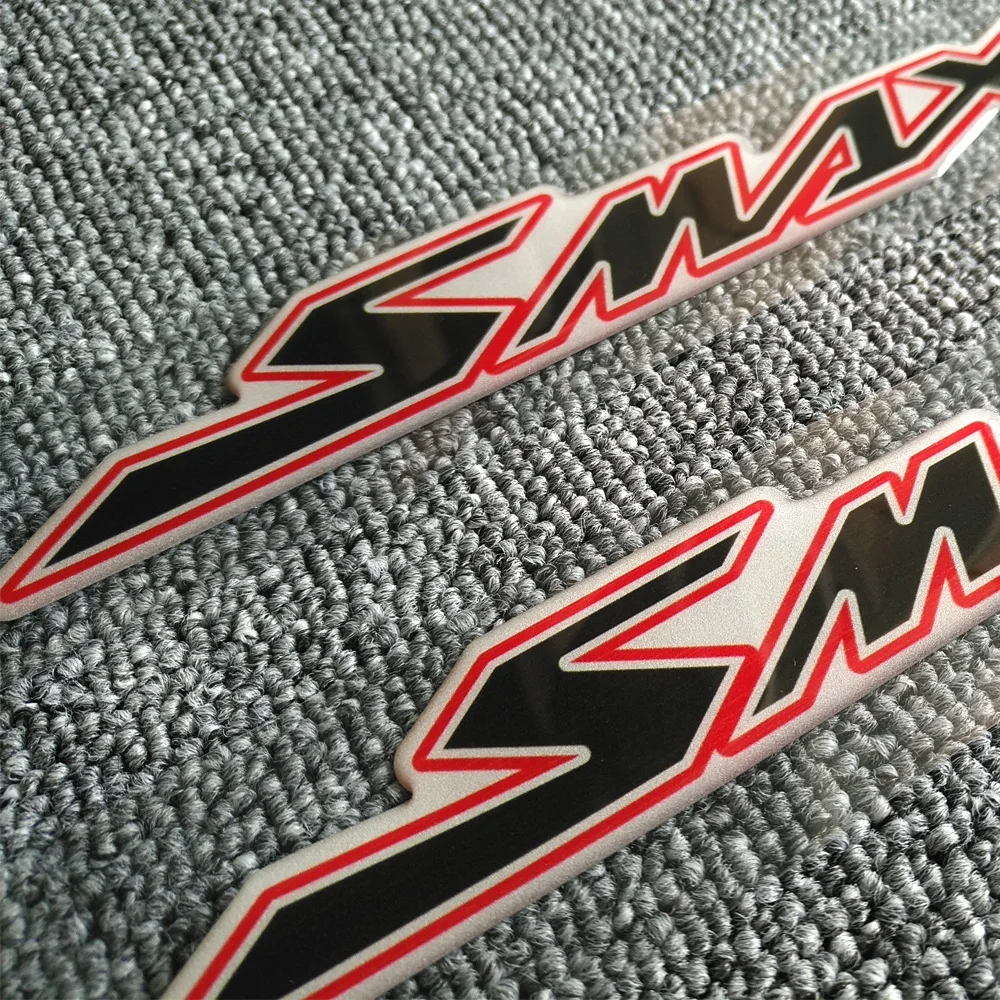 Для Yamaha 3D Эмблема Логотип наклейки SMAX S Max скутер протектор Наклейка защита Танк Обложка Pad