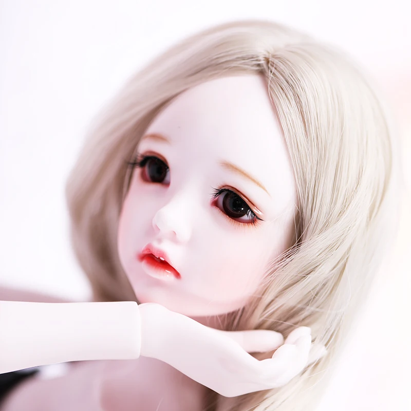 Полный комплект 1/3 BJD кукла Эмма Черное Сексуальное Милое Платье Женская девочка