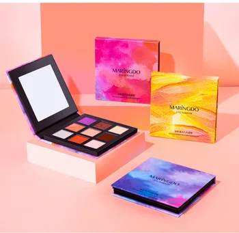 

Star river nine color eye shadow pearl glitter powder matte light is not easily dizzy catch lasting do not take off makeup makeu