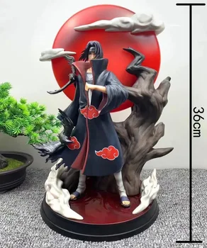 

Naruto Shippuden Anime Tsukuyomi Uchiha Itachi GK Action Figure Model Figma 36CM PVC Luminous Fine Statue Kid Collectible Toys