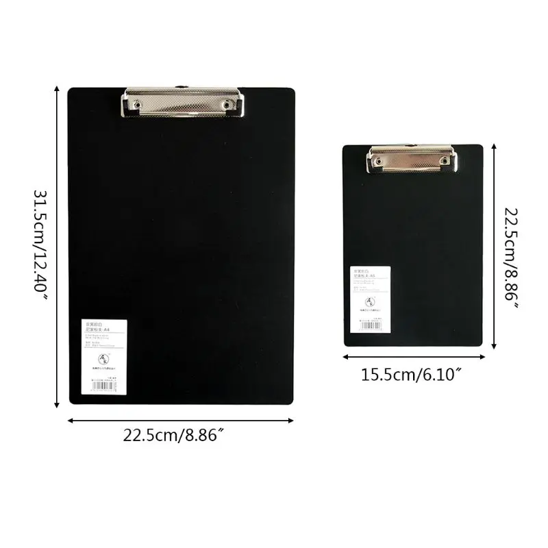 Simple A4 A5 Memo de cuaderno de junta de Loose-leaf Archivo de Cuaderno escrito abrazaderas Q1JC