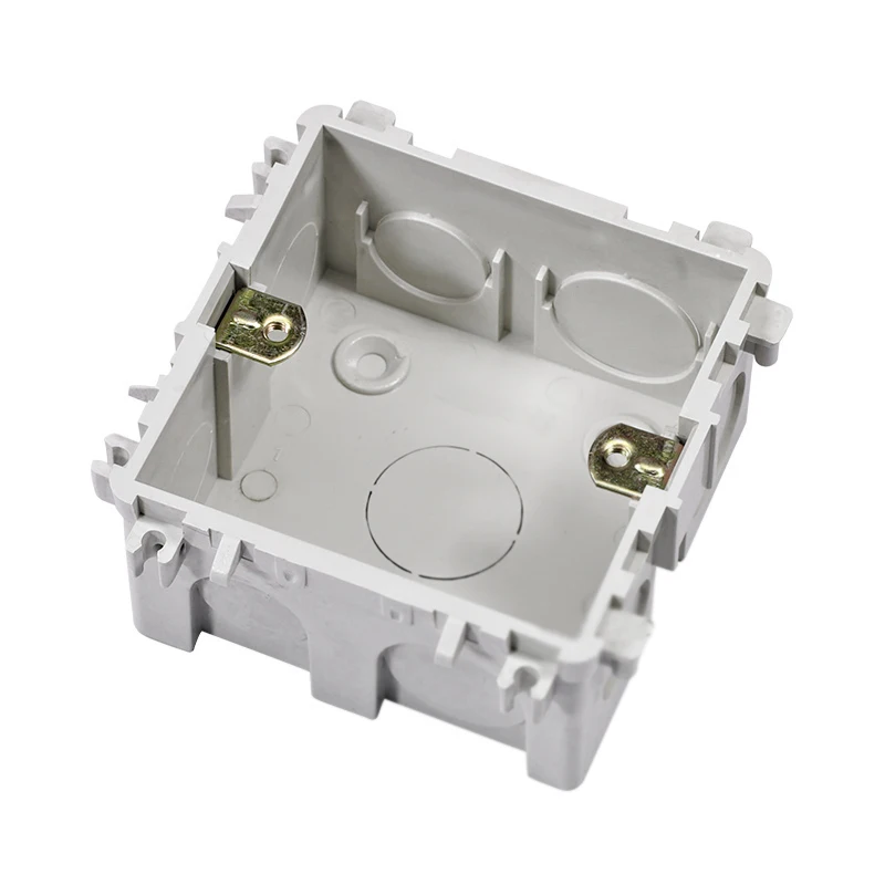 

Wall Mounting Box 86# Light Switch Cassette Junction Box Flame Retardant PC Concealed bottom box Dark Box