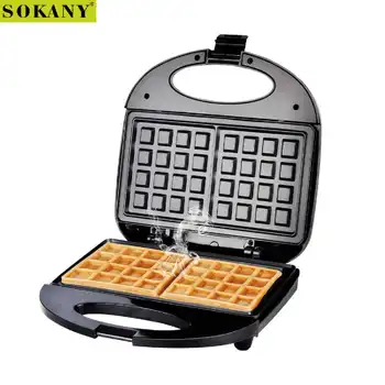 

SOKANY 22x21x6cm Waffle Maker Pancake Maker Mini Waffle Iron Machine Electric Cake Maker For Pancakes Cookies Non Stick Coating