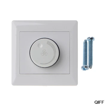 

Drop Ship&Wholesale 220V 200W Adjustment Ceiling Fan Speed Control Switch Wall Button Dimmer Switch August 5