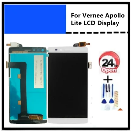 Для Vernee Apollo Lite LCD дисплей 5 дюймов для X кодирующий преобразователь сенсорного