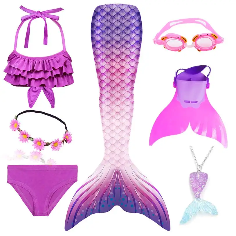 Cute Kawaii Mermaid Tail Costume For Girls