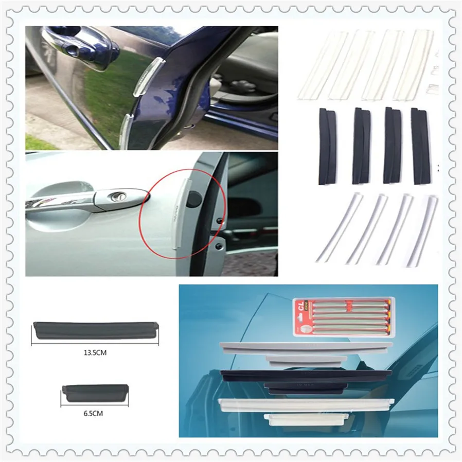 

Car Side Door Edge Protective Strip Scrape Bumper Guards for Volvo ReCharge Heico Caresto T6 Toyota Infiniti V60 S60 XC60