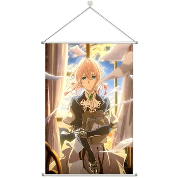 

Anime Violet Evergarden Personalize Customer Made Alloy Fabric Wall Poster Scroll 60x90cm 24x36inches