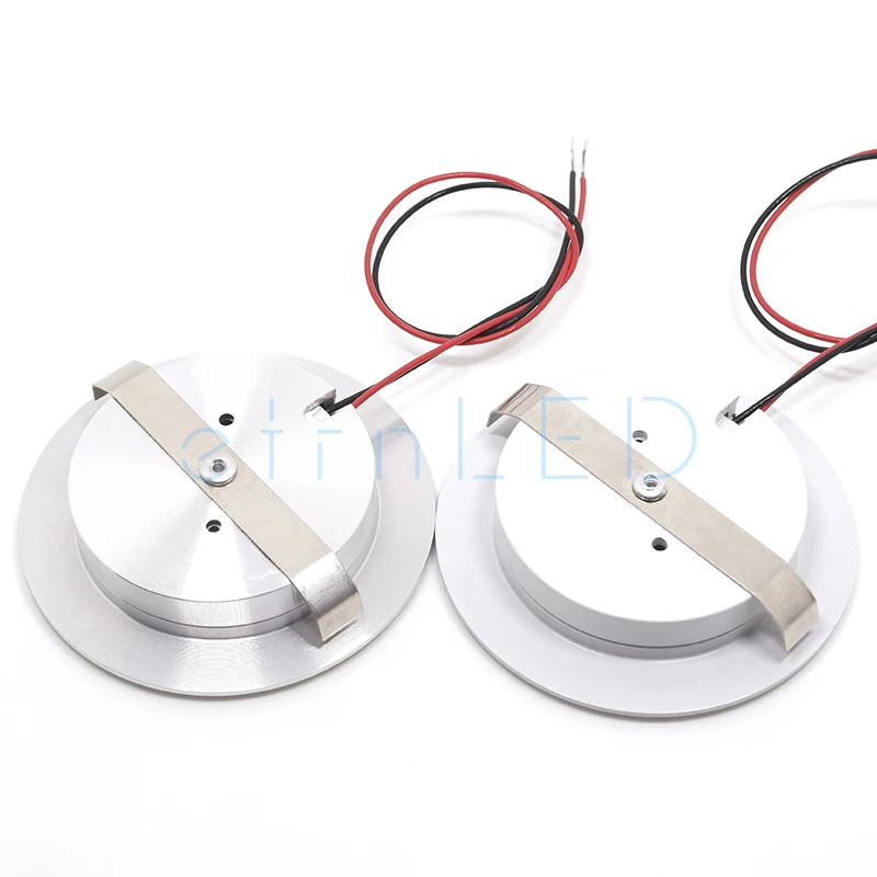 LED Spotlight etrnLED 12V 24V Mini LED Spotlight 3W Round Ultra Slim Dimmable Indoor Recessed Ceiling Downlight Cabinet Showcase Boat RGBW led downlight led spotlight