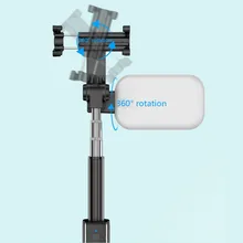 Штатив селфи палка мобильный телефон Универсальный live треугольник кронштейн один Bluetooth Автоспуск встроенный беспроводной артефакт