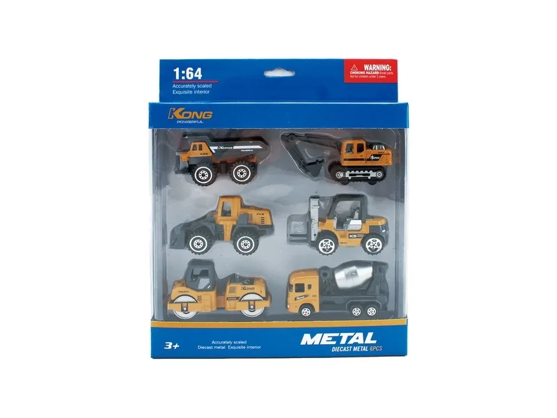 

Children'S Educational Toy Excavator Sliding Alloy Car Model Baby Mini Set Alloy Engineering Vehicle