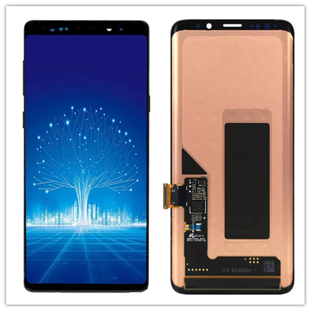 

5.8 inch Super OLED LCD For Samsung Galaxy S9 G960 G960F With Frame LCD Display with Touch Screen Digitizer Assembly Replacement