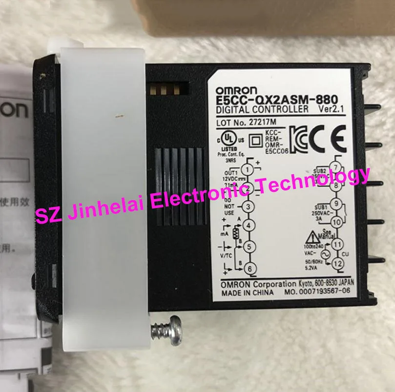 И E5CC-QX2ASM-880 OMRON цифровой контроллер переключатель температуры