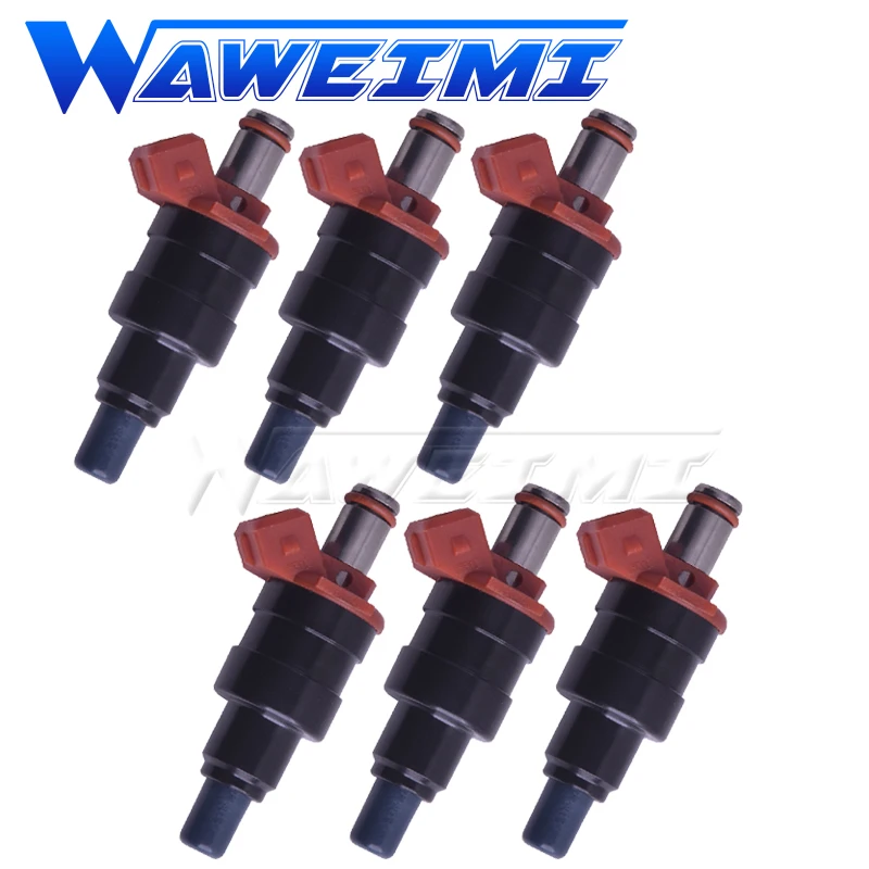Waweimi 6pcs Fuel Injector Nozzle Oe 23250 74010 For Toyota Celica Good Quality Car Accessories 