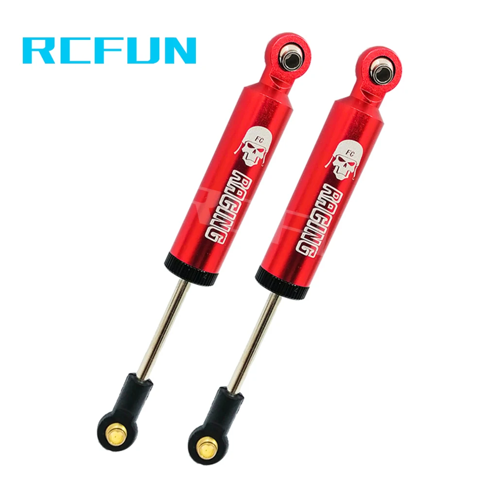 

RC MEREPACCOR RC Car 2Pcs Built-in Spring 90 mm Shock Absorber Damper For 1/10 RC Crawler Axial SCX10 90046 TRX-4 MST Redcat