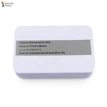 

Maintenance Tank Chip Resetter T6190 T61900 For Epson Stylus 4900 4910 SureColor P5000 P5080 B300 B500 Waste Tank Chip Resetter